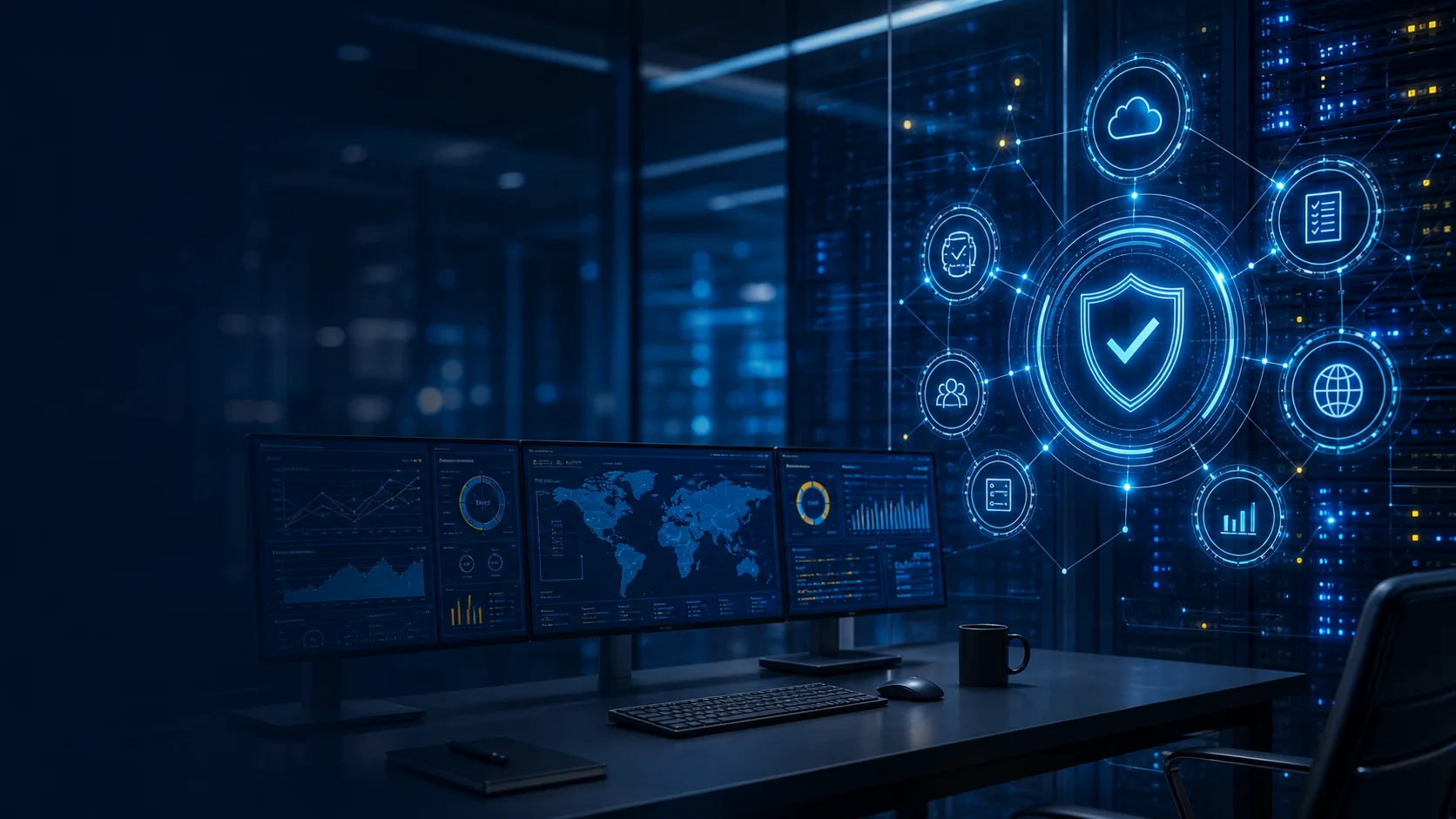 Centre de contrôle conformité et confiance cyber